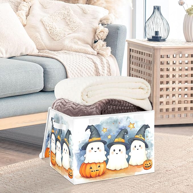 xigua Cute Cartoon Ghosts Storage Bins - Image 5
