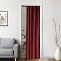 Burgundy Red Valentines Door Doorway Velvet Luxury Curtains by %E2%80%9CX%E2%80%9Dforextremeperfection