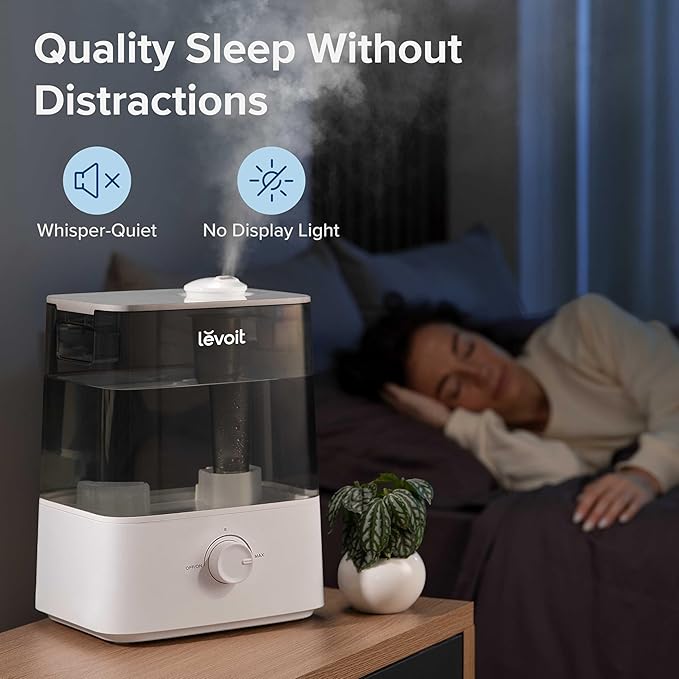 LEVOIT Classic300 Ultrasonic Top Fill Humidifier, Extra Large 6L Tank Last - Image 6