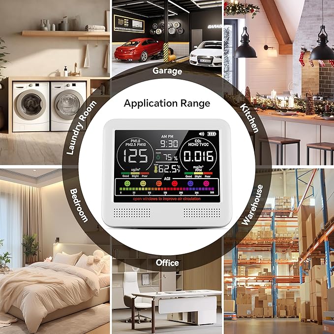 16-in-1 Air Quality Monitor Indoor - Image 6