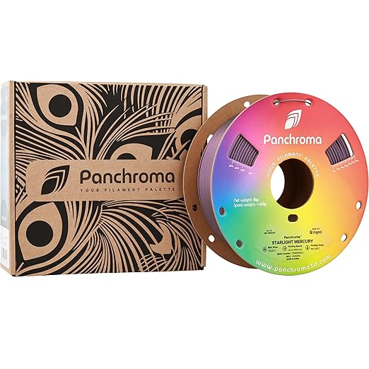 Polymaker Panchroma Grey Color Changing PLA, Glitter Starlight Mercury 3D - Image 9