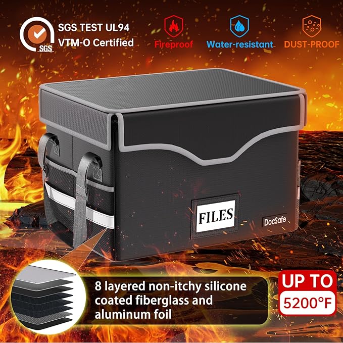DocSafe 5200°F Fireproof Document Box - Image 3