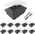 Gardzen 10 Pack Seed Starting Tray, Plant Germination Trays, Seed Starter Kit by Gardzen