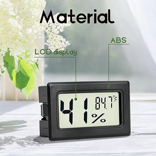 Mini Hygrometer Indoor Humidity Meter Hygrometer Thermometers 6 Pack Humidity - Image 5