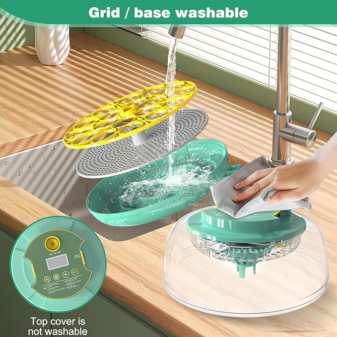 18 Egg Incubator with Automatic Egg Turning and Humidity Control, Chicken Egg - Image 7