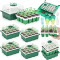 Reusable Silicone Seed Starter Tray, 60 Cells Seed Starter Kit by Qinzave