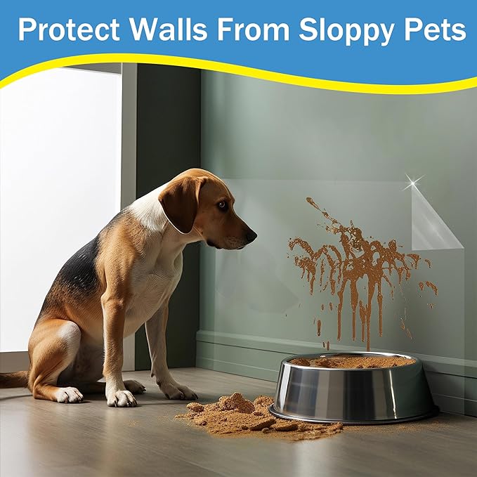Clear Wall Protector, Non Adhesive Static Cling Removable Contact Paper - Image 3