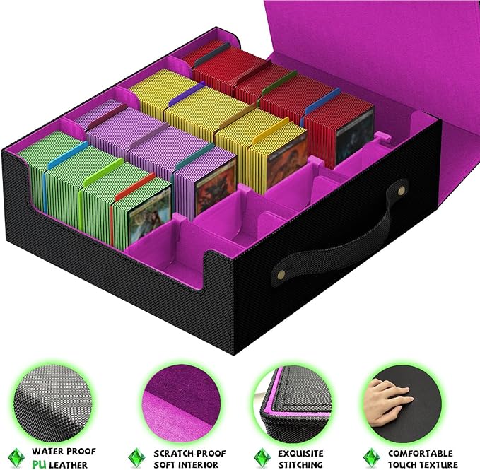 MTG Deck Boxs, Trading Card Storage Box, Card Storages Boxes, bulk card storage - Image 6