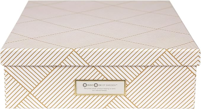 Bigso Oskar Fiberboard Label Frame Document Letter Box - Image 2