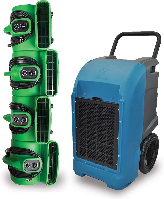 XPOWER Water Damage Cleanup & Restoration DIY Combo w/Commercial Grade by XPOWERManufactureInc-HomeImprovement