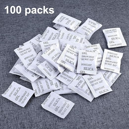 1 Gram Silica Gel Desiccant Bags - Image 2