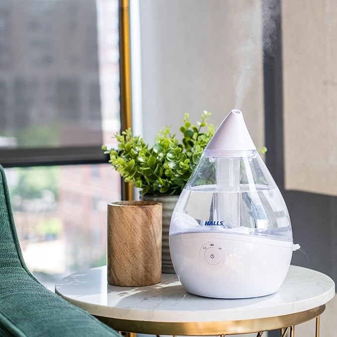 Crane x HALLS Droplet Ultrasonic Small Air Humidifiers - Image 3
