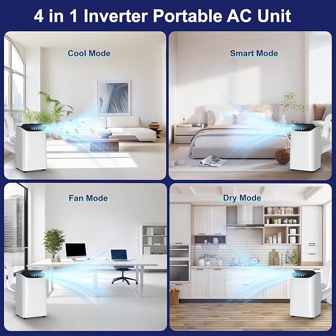 Inverter 16000BTU Portable Air Conditioners - Image 4