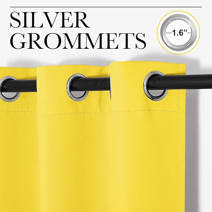 NICETOWN Patio Glass Door Curtains - Image 3