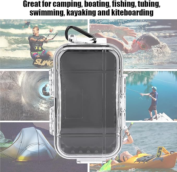 VINGVO Shockproof Storage Case, IP67 Airtight Dry Box Container - Image 4