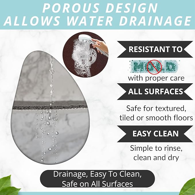 Non Slip Bathtub Mat Shower Mat - Image 4
