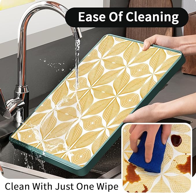 Shelf Liners for Kitchen Cabinets 12in x 20FT, Non Adhesive Cabinet Liner - Image 6