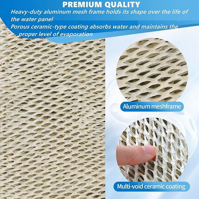 35 Water Panel Humidifier Replacement Filter made of aluminum mesh Compatible - Image 6