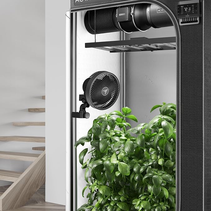 AC Infinity CLOUDRAY A6, Grow Tent Clip Fan 6” - Image 7