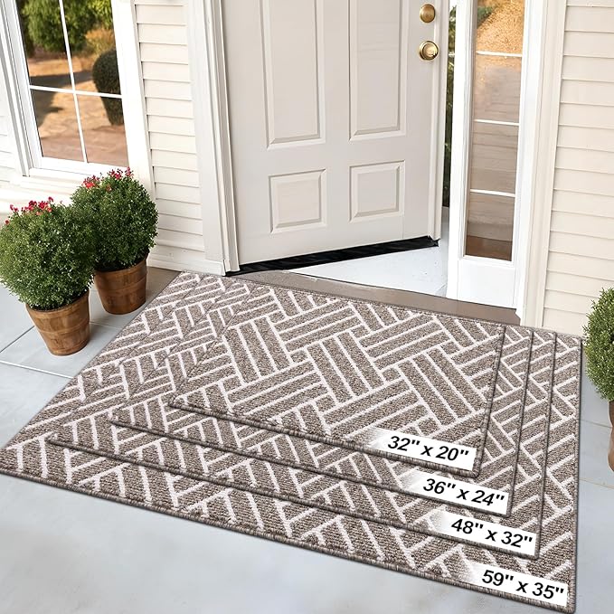 OLANLY Large Indoor Door Mat, 59x35 Inch, Dirt Resistant and Absorbent - Image 7