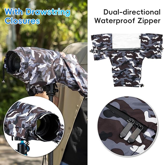 Camera Rain Cover Sleeve Gear Camo - Image 4