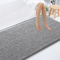 Smiry Luxury Chenille Bathroom Rugs 59x35, Extra Soft and Absorbent Shaggy Bath by Smiry