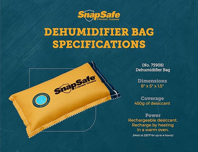 SnapSafe Reusable Dehumidifier Bag 450G, 75908 - Image 3