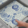 Drawer and Shelf Liner for Kitchen Cabinets Non-Adhesive Strong Grip Floral by Vuacepe