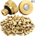 Zhengmy 100 Pcs 0.1mm Brass Misting Nozzles, Mister Nozzles Brass by Zhengmy