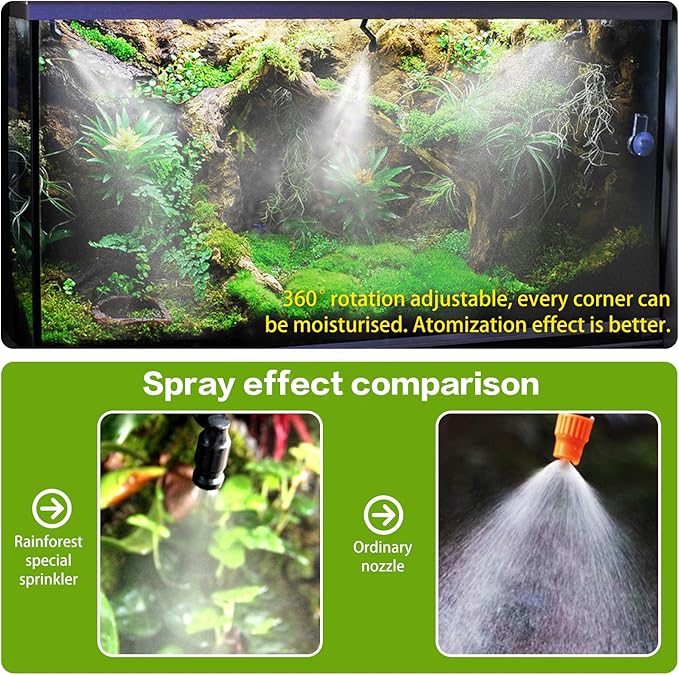 Reptile Smart Mister, Reptile Humidifiers Misting System Automatic - Image 5