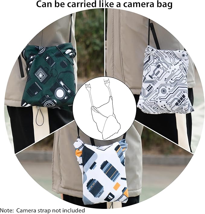 3pcs Pack Camera wrap, Protective Wrap, Magic Self-Adhesive Cloth, Anti-scratch - Image 5