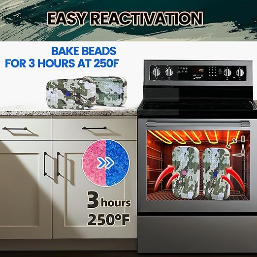3 Packs Gun Safe Dehumidifier 40 Gram Reusable Indicating Silica Gel Desiccant - Image 5