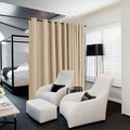 NICETOWN Room Dividers Curtains Screens Partitions, Premium Heavyweight Laundry by NICETOWN