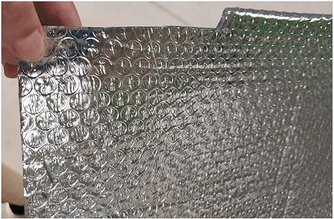 Reflective Insulation Foil, Aluminum Foil and Polyethylene, Thermal Insulation by Unknown