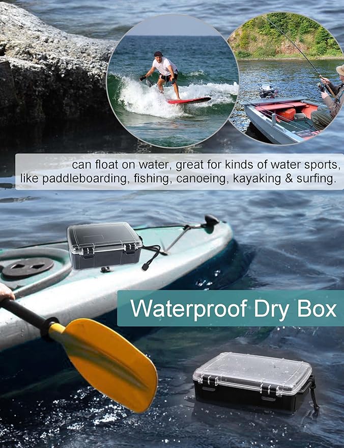 Avlcoaky Waterproof Box Dry Box Waterproof Containers Watertight Storage Box - Image 3