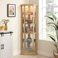 Elegant Corner Curio Cabinet by ALYIAMXL