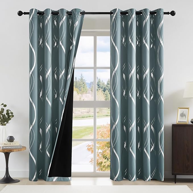 NICETOWN 100% Blackout Curtains by NICETOWN