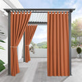 RYB HOME Outdoor Curtains for Patio Waterproof Tab Top Block Sunlight Thermal by RYBHOME