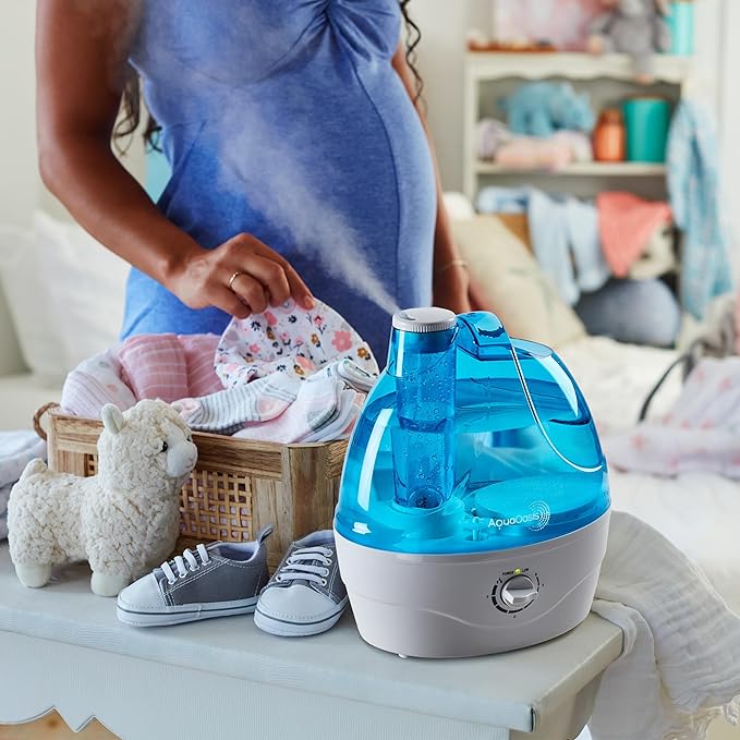 AquaOasis® Cool Mist Humidifier Quiet Ultrasonic Humidifiers - Image 2
