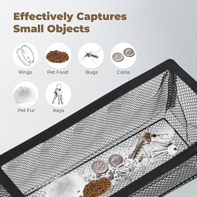 Floor Vent Screen Net for 4x12'' Floor Register, Vent Mesh for Trapping Debris - Image 4