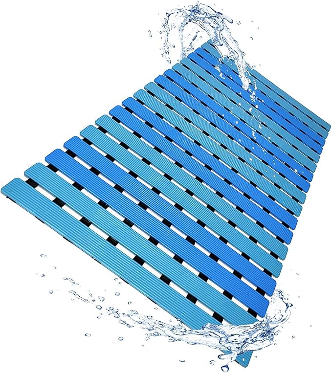 Non Slip Bathtub Mat | Double-Layered Shower Floor Mat by LuxurYou