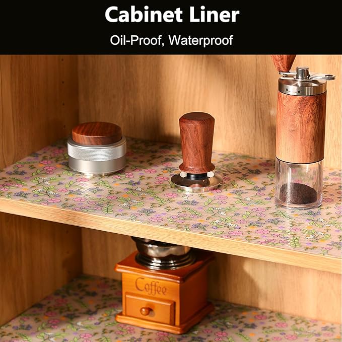 INNOLITES Shelf Liners for Kitchen Cabinets, Non-Adhesive Drawer Liner - Image 2