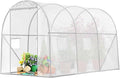 VIVOSUN 10x7x7 Ft. Large Walk in Greenhouse, Garden Plant Hot House by VIVOSUN