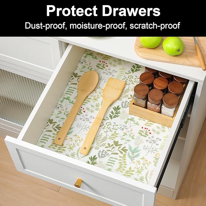 Cooyes Shelf Liner Drawer Liners, Shelf Liners - Image 3