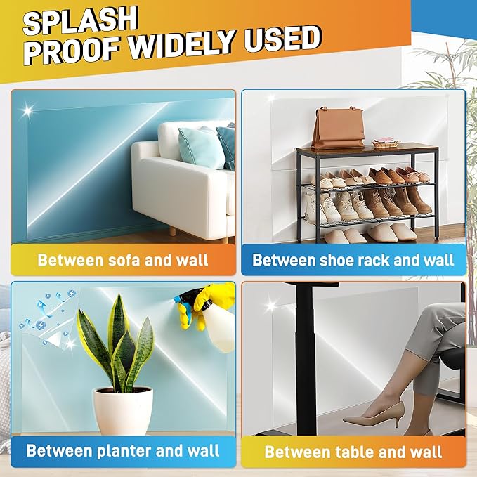 Clear Wall Protector, Electrostatic Wall Protective Film, Transparent Static - Image 7