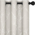 Deconovo Beige Bedroom Curtains, Room Darkening Curtain, Thermal Insulated by Deconovo