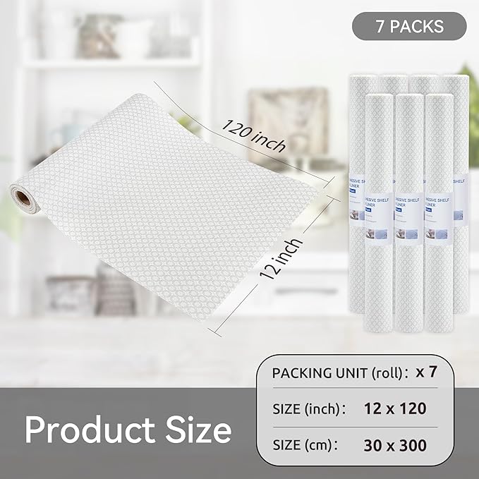 FIFTY FEET 12"x120" Non-Adhesive Shelf Liner - Image 5