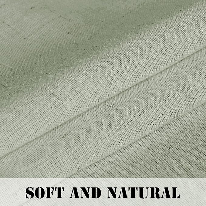 H.VERSAILTEX Sage Curtains 84 Inch Length - Image 5