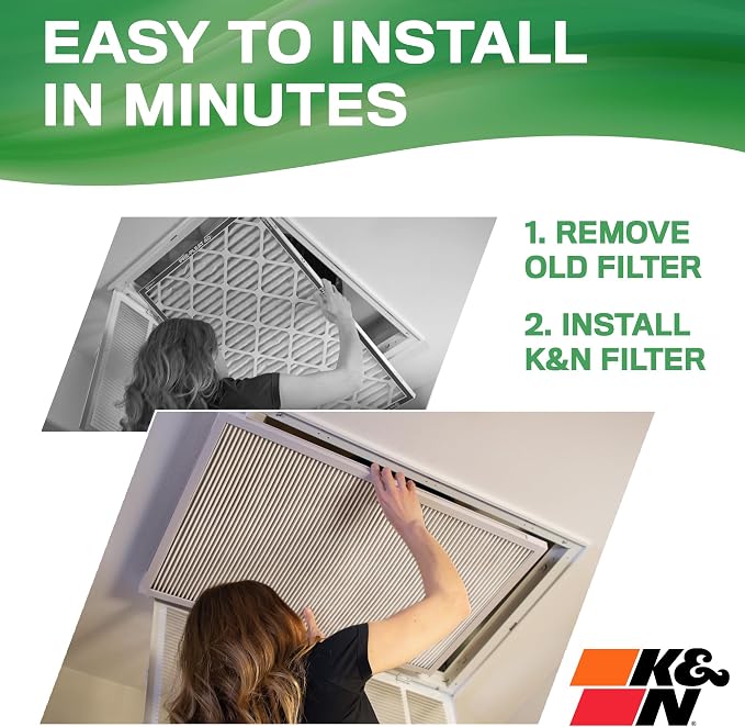 K&N 16X16X1 HVAC Furnace Air Filter, Lasts a Lifetime, Merv 13, the Last HVAC - Image 5