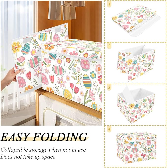 xigua Easter Flower Eggs Storage Bins - Image 4